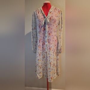 Vintage 1970's handmade sheer dress